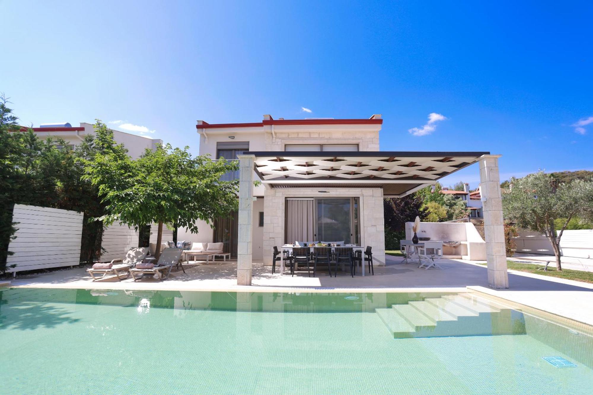 W Villas Halkidiki Пефкохорі Екстер'єр фото