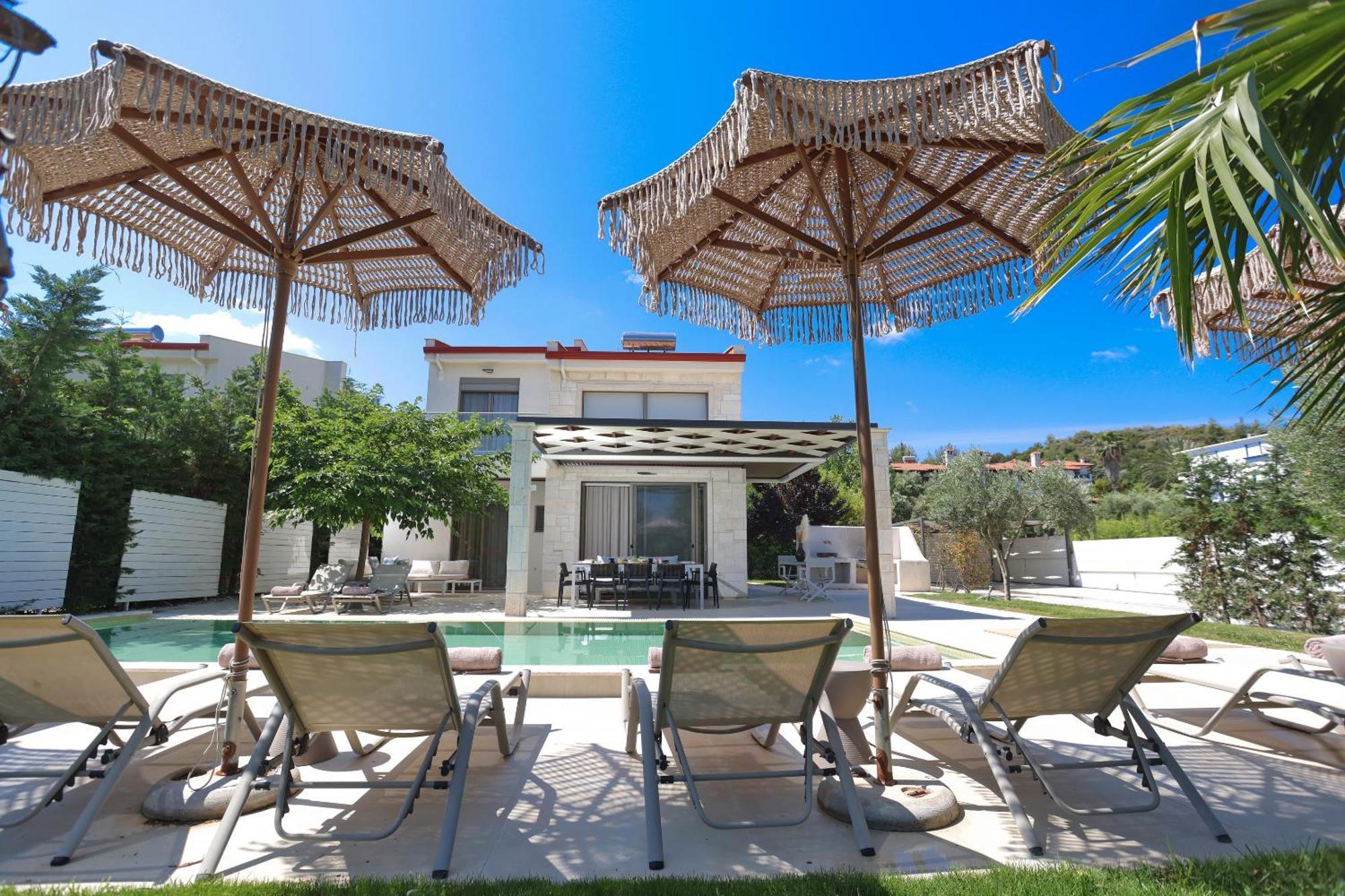 W Villas Halkidiki Пефкохорі Екстер'єр фото